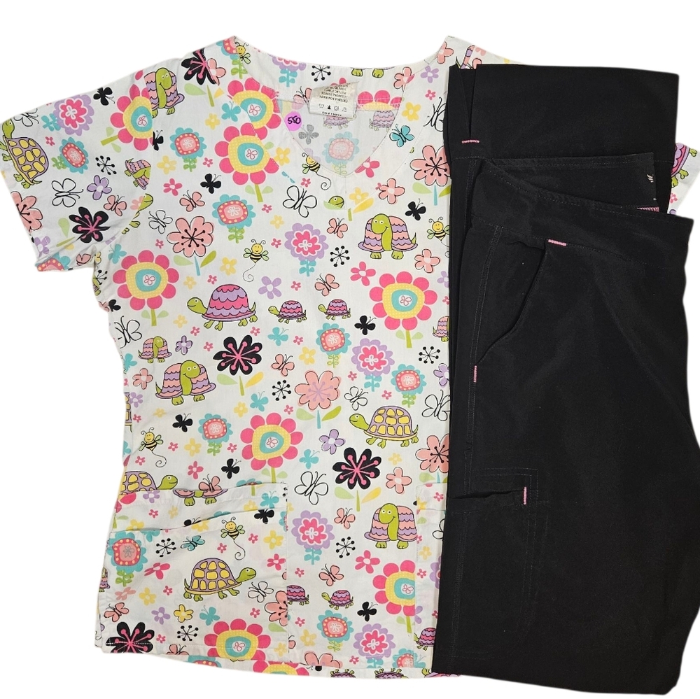 Turtles Scrub Set